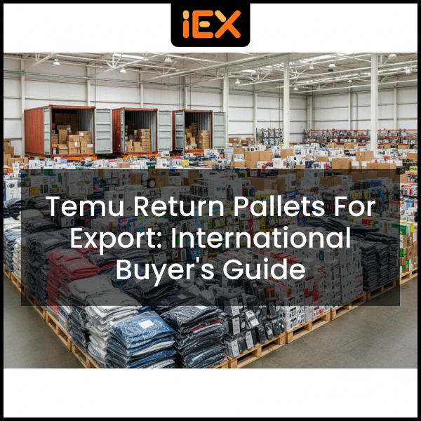 Temu Return Pallets for Export International Buyer's Guide