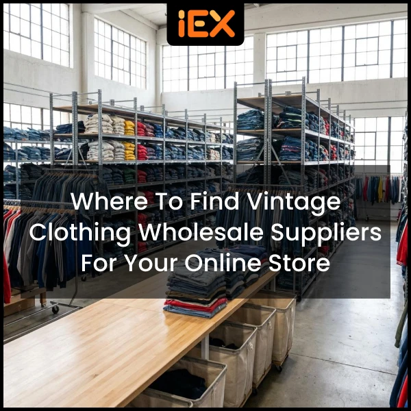 Where to Find Vintage Clothing Wholesale Suppliers for Your Online Store