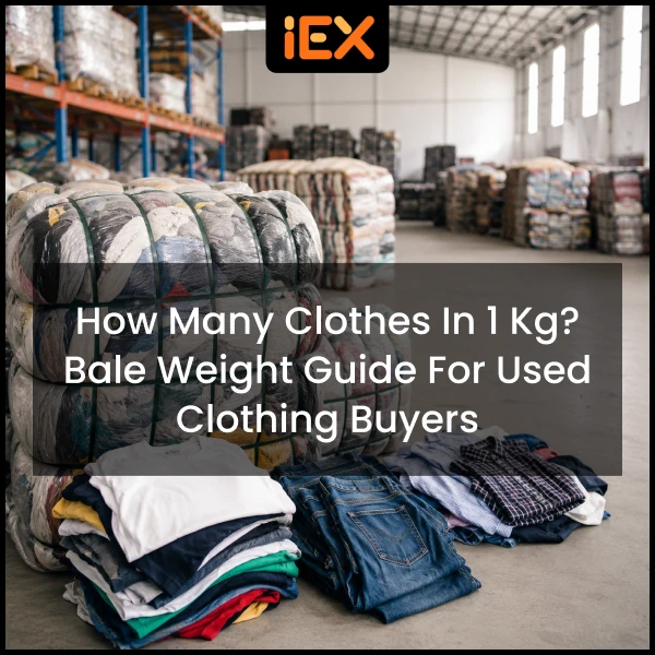 How Many Clothes in 1 kg Bale Weight Guide
