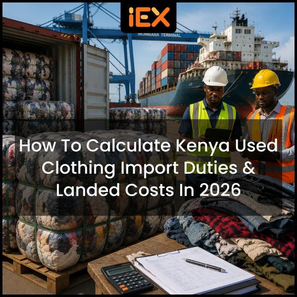 How to Calculate Kenya Used Clothing Import Duties & Landed Costs in 2026