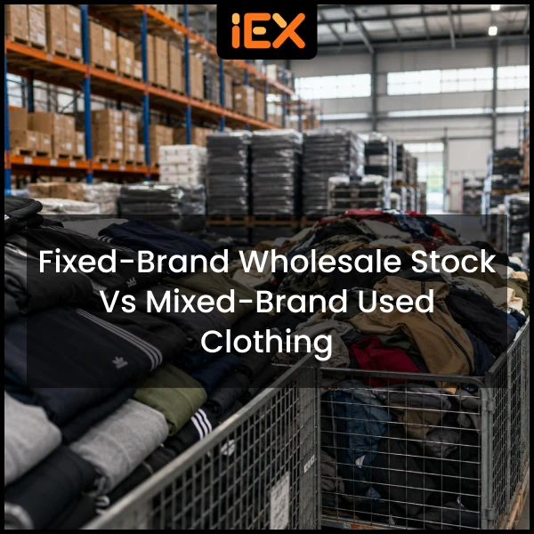 Fixed Brand Wholesale Stock vs Mixed Brand Used Clothing