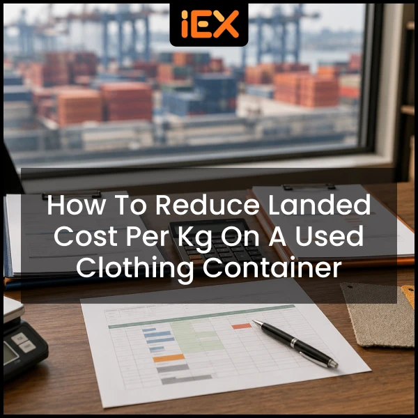 How to Reduce Landed Cost per Kg on a Used Clothing Container
