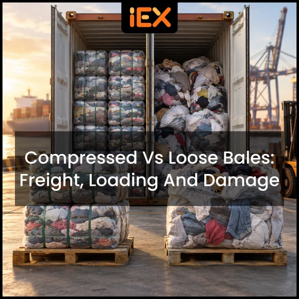 Compressed vs Loose Bales Freight, Loading and Damage