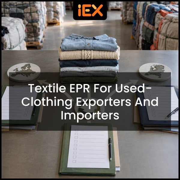 Textile EPR for Used Clothing Exporters and Importers