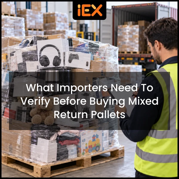 What Importers Need to Verify Before Buying Mixed Return Pallets